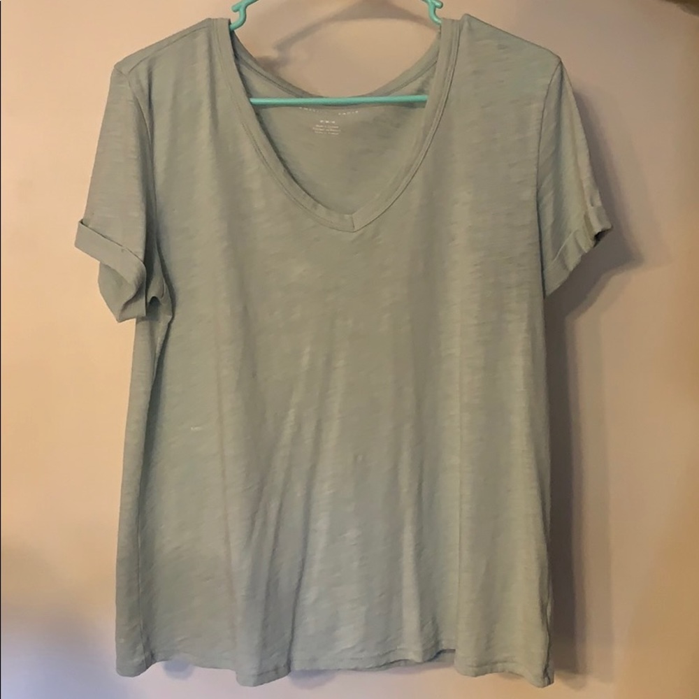 Light Blue American Eagle Tee